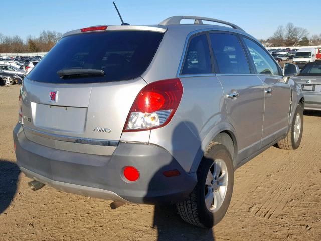 3GSDL43N08S699520 - 2008 SATURN VUE XE SILVER photo 4