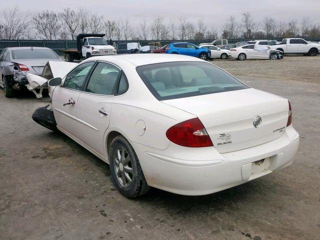 2G4WD552271109219 - 2007 BUICK LACROSSE C WHITE photo 3