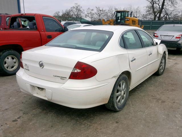 2G4WD552271109219 - 2007 BUICK LACROSSE C WHITE photo 4