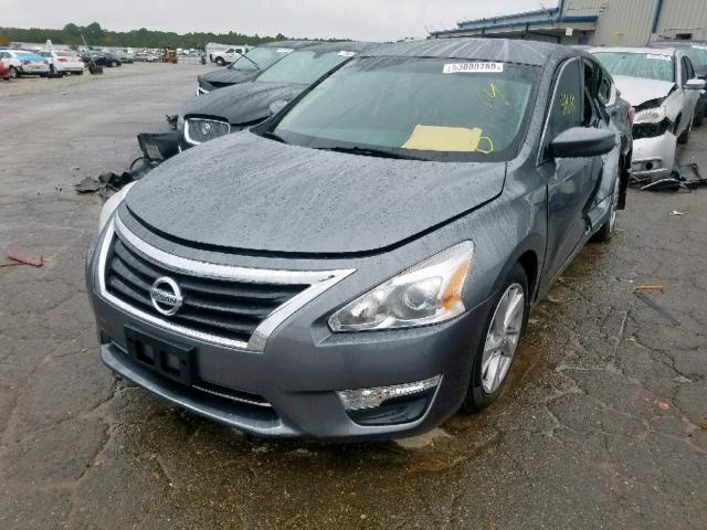 1N4AL3AP3EC174908 - 2014 NISSAN ALTIMA S GRAY photo 2