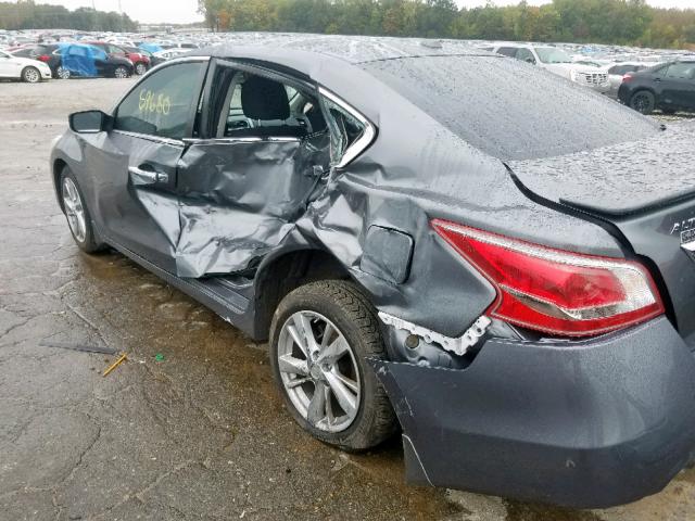 1N4AL3AP3EC174908 - 2014 NISSAN ALTIMA S GRAY photo 9