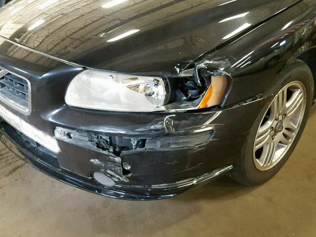 YV1RS592172616768 - 2007 VOLVO S60 2.5T BLACK photo 10