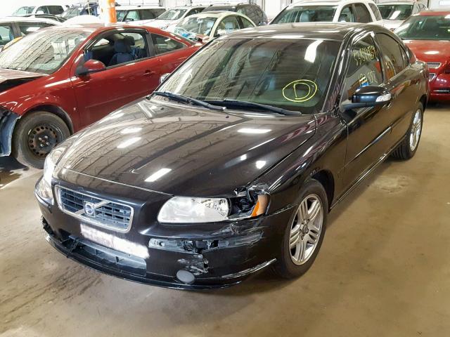 YV1RS592172616768 - 2007 VOLVO S60 2.5T BLACK photo 2