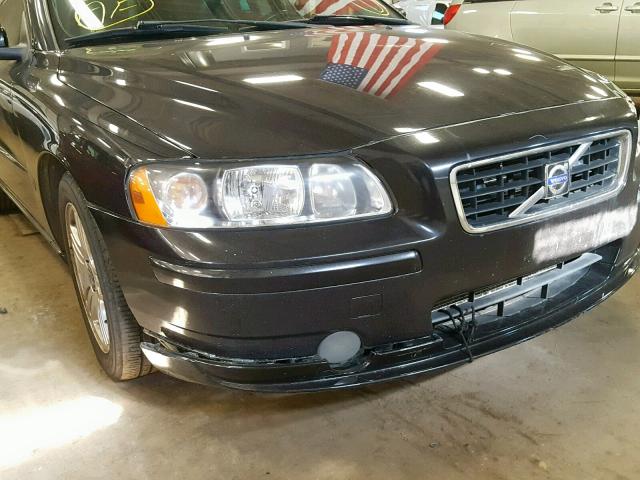 YV1RS592172616768 - 2007 VOLVO S60 2.5T BLACK photo 9