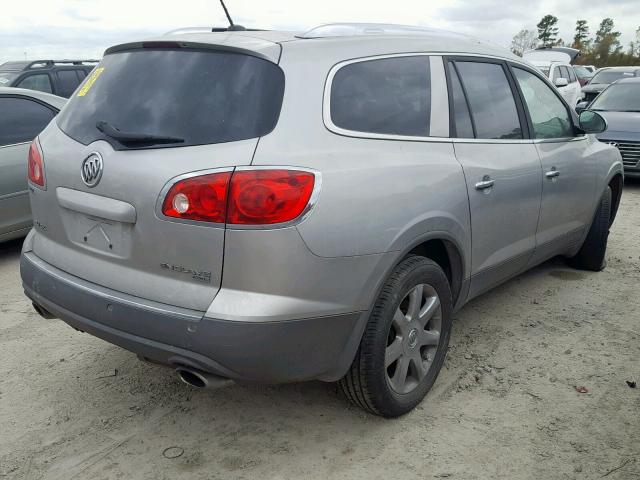 5GAEV23728J105500 - 2008 BUICK ENCLAVE CX SILVER photo 4