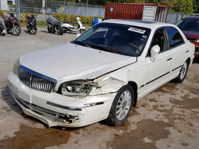 KMHFU45E15A419210 - 2005 HYUNDAI XG 350 WHITE photo 2