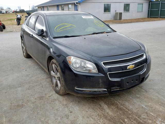 1G1ZC5E18BF398175 - 2011 CHEVROLET MALIBU 1LT BLACK photo 1