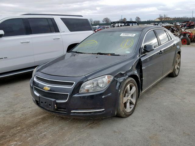 1G1ZC5E18BF398175 - 2011 CHEVROLET MALIBU 1LT BLACK photo 2