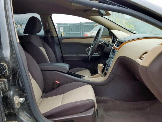 1G1ZC5E18BF398175 - 2011 CHEVROLET MALIBU 1LT BLACK photo 5