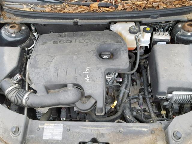 1G1ZC5E18BF398175 - 2011 CHEVROLET MALIBU 1LT BLACK photo 7