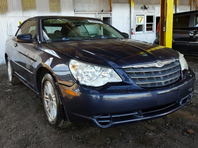 1C3LC55R78N633302 - 2008 CHRYSLER SEBRING TO BLUE photo 1