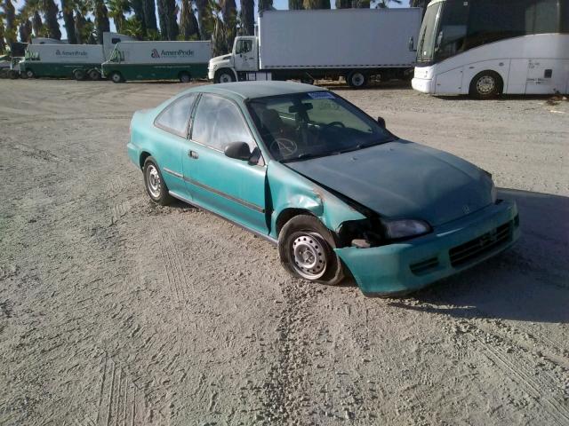 2HGEJ2126RH524004 - 1994 HONDA CIVIC DX GREEN photo 1