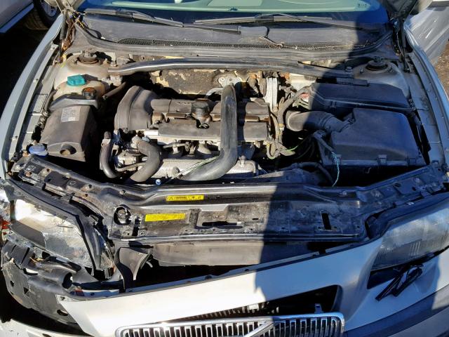 YV1SW53D111023005 - 2001 VOLVO V70 T5 TUR SILVER photo 7