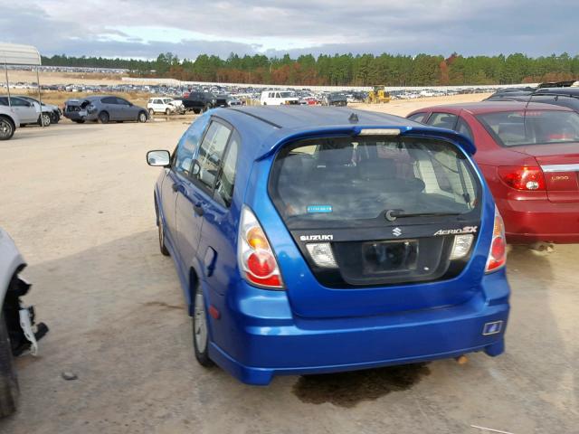 JS2RC62HX65353528 - 2006 SUZUKI AERIO BLUE photo 3