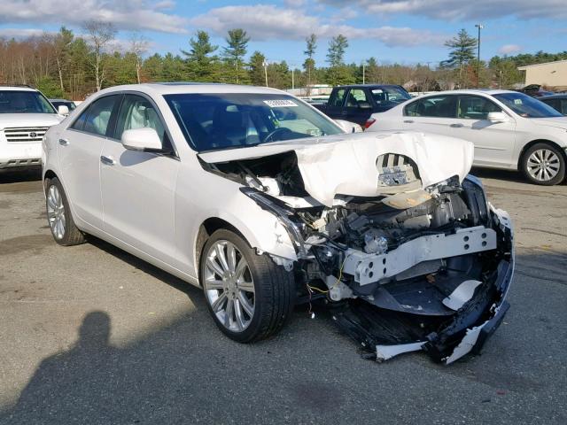 1G6AH5RX2H0113313 - 2017 CADILLAC ATS LUXURY WHITE photo 1