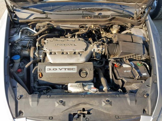 1HGCM66555A048264 - 2005 HONDA ACCORD EX SILVER photo 7