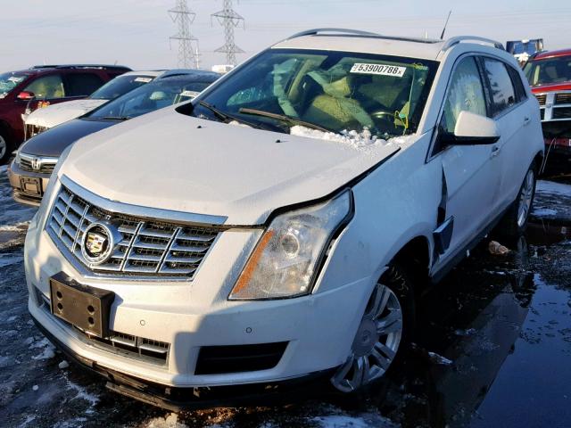 3GYFNGE3XDS620287 - 2013 CADILLAC SRX LUXURY WHITE photo 2