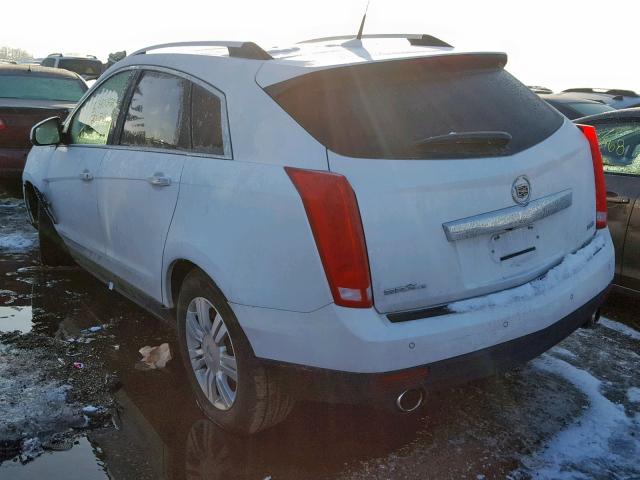 3GYFNGE3XDS620287 - 2013 CADILLAC SRX LUXURY WHITE photo 3