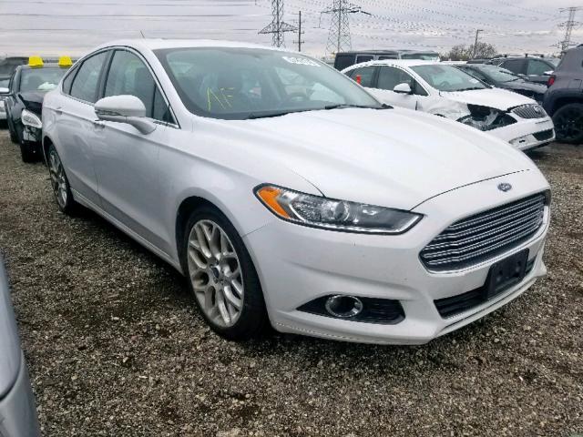 3FA6P0D96ER103967 - 2014 FORD FUSION TIT WHITE photo 1