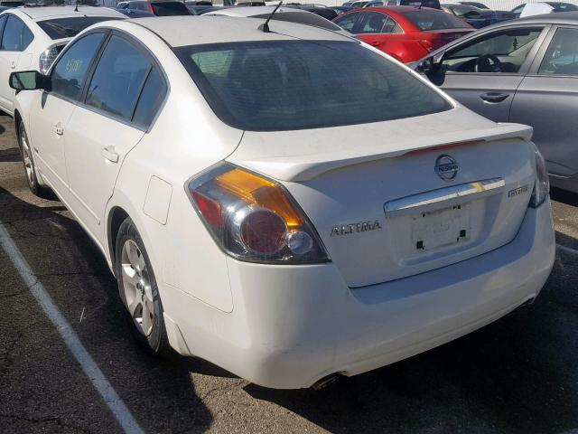 1N4CL21E78C209858 - 2008 NISSAN ALTIMA HYB WHITE photo 3