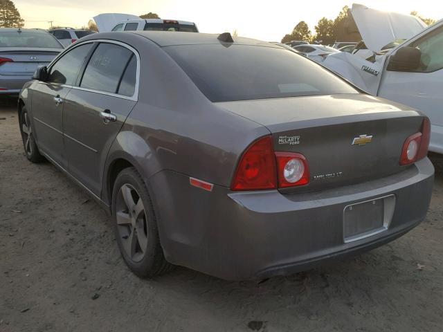 1G1ZC5E04CF167783 - 2012 CHEVROLET MALIBU 1LT BROWN photo 3