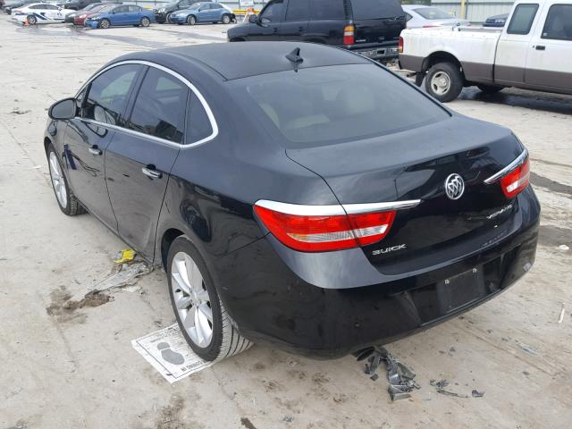 1G4PP5SK6C4185587 - 2012 BUICK VERANO BLACK photo 3