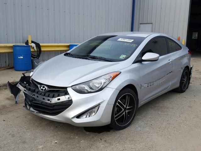 KMHDH6AE3DU023421 - 2013 HYUNDAI ELANTRA CO GRAY photo 2