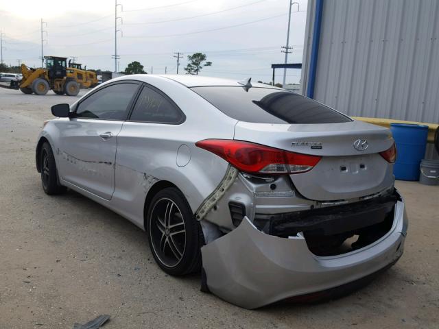 KMHDH6AE3DU023421 - 2013 HYUNDAI ELANTRA CO GRAY photo 3