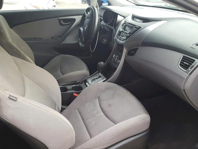 KMHDH6AE3DU023421 - 2013 HYUNDAI ELANTRA CO GRAY photo 5