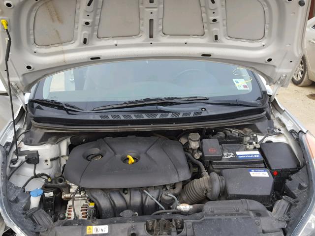 KMHDH6AE3DU023421 - 2013 HYUNDAI ELANTRA CO GRAY photo 7