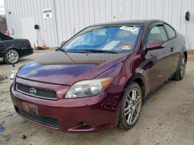 JTKDE167260122566 - 2006 TOYOTA SCION TC 紫色 照片 2