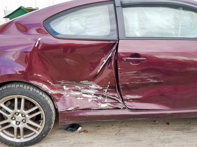 JTKDE167260122566 - 2006 TOYOTA SCION TC 紫色 照片 9