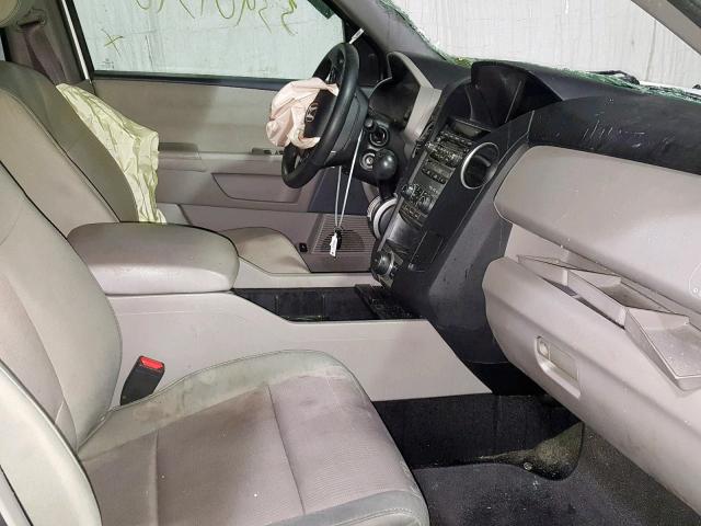 5FNYF4H37FB027987 - 2015 HONDA PILOT SE WHITE photo 5