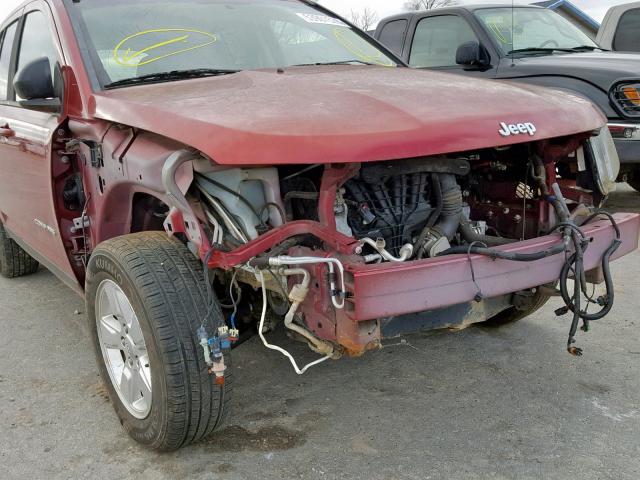 1C4NJCBA6ED829505 - 2014 JEEP COMPASS SP 勃艮第红 照片 9