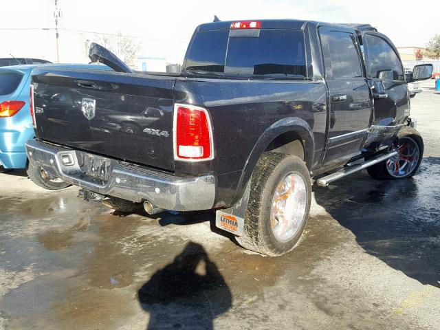 1C6RR7NT2FS726410 - 2015 RAM 1500 LARAM BLACK photo 4