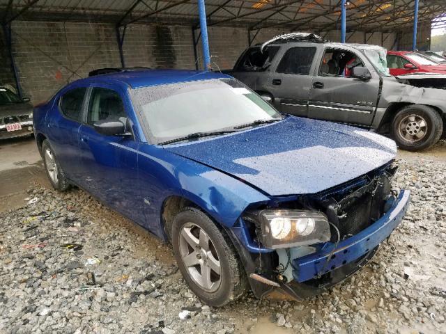 2B3KA33V99H619947 - 2009 DODGE CHARGER SX BLUE photo 1