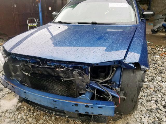 2B3KA33V99H619947 - 2009 DODGE CHARGER SX BLUE photo 10