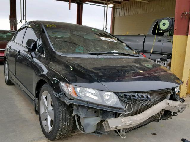 2HGFA15629H503372 - 2009 HONDA CIVIC BLACK photo 1