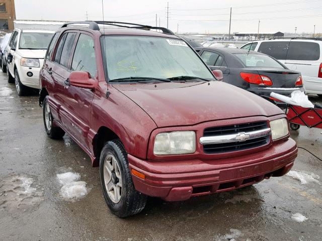 2CNBJ634336908067 - 2003 CHEVROLET TRACKER LT BURGUNDY photo 1