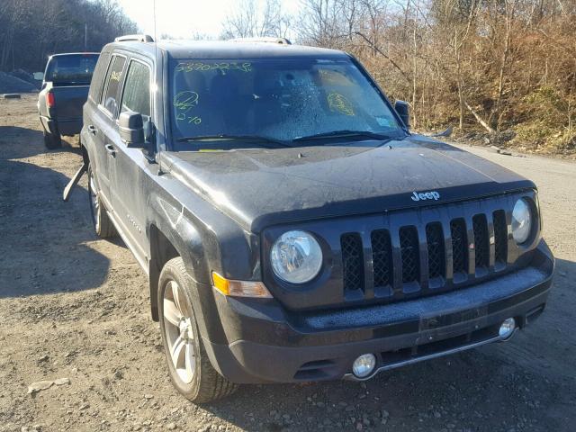 1C4NJRCB4ED779925 - 2014 JEEP PATRIOT LI BLACK photo 1