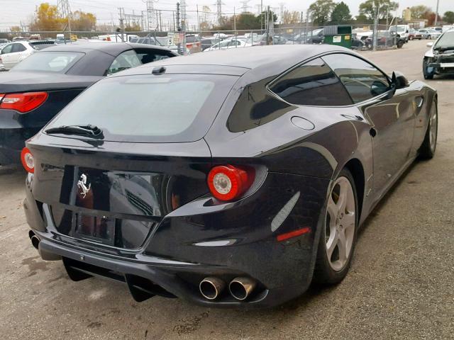 ZFF73SKA0D0191465 - 2013 FERRARI FF BLACK photo 4