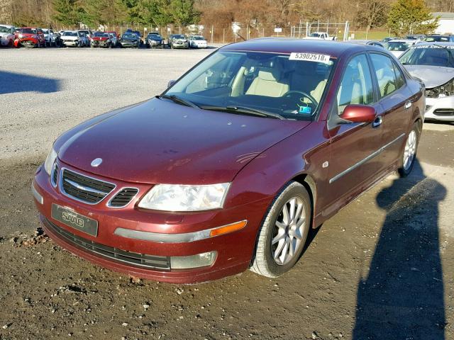 YS3FD49Y031053769 - 2003 SAAB 9-3 ARC RED photo 2