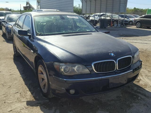 WBAHN83557DT74792 - 2007 BMW 750 BLUE photo 1