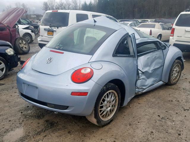 3VWPG3AG6AM000801 - 2010 VOLKSWAGEN NEW BEETLE SILVER photo 4