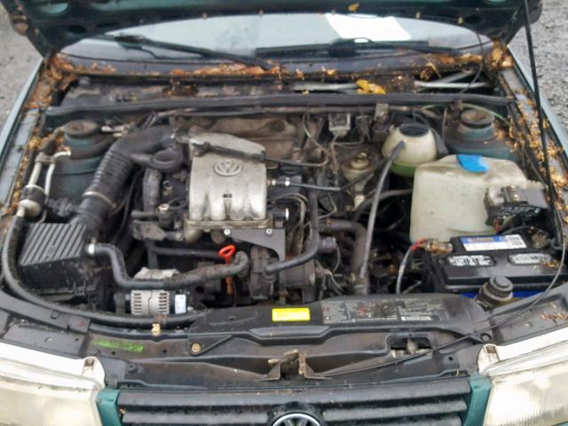 WVWGC83A4TE058189 - 1996 VOLKSWAGEN PASSAT GLS GREEN photo 7