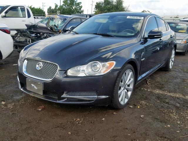 SAJWA0GB8BLR92986 - 2011 JAGUAR XF PREMIUM CHARCOAL photo 2