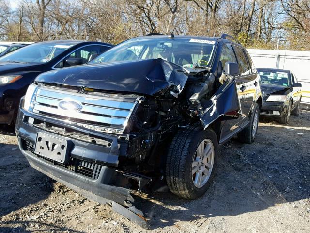 2FMDK36C69BA87828 - 2009 FORD EDGE SE BLACK photo 2