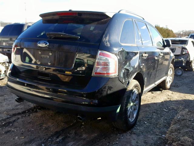 2FMDK36C69BA87828 - 2009 FORD EDGE SE BLACK photo 4