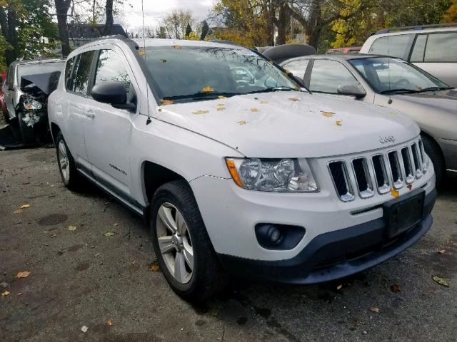 1J4NF1FB6BD277129 - 2011 JEEP COMPASS SP WHITE photo 1