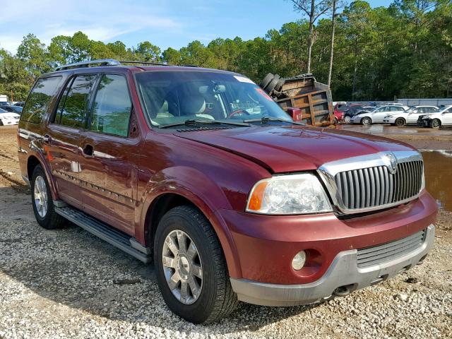 5LMFU28R64LJ22890 - 2004 LINCOLN NAVIGATOR 栗色 照片 1